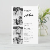 Nothing ファンシー Just Love Photo Booth Budget結婚's 招待状 (スタンド正面)