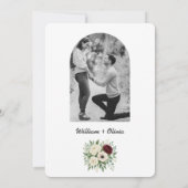 Nothing ファンシー Just Love Sage Green PHOTO 結婚's 招待状 (裏面)