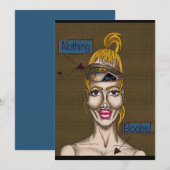 Nothing 招待状 (正面/裏面)