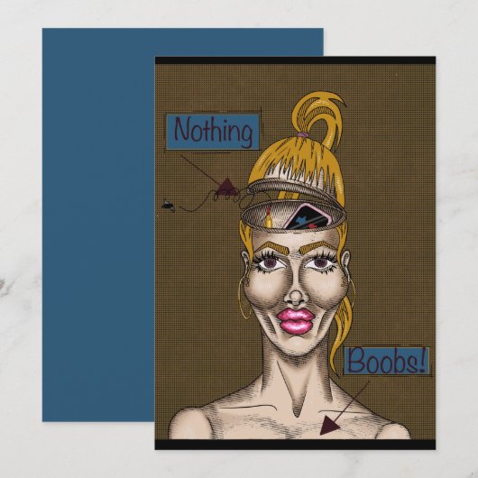 Nothing 招待状 (正面/裏面)