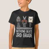 Nothing Beats 3rd Grade Funny Back To School Kids  Tシャツ (正面)