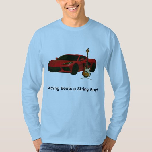 Nothing beats a Sting Ray Tシャツ (正面)