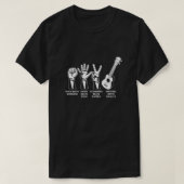 Nothing Beats Ukulele Uke Acoustic Instrument Gift Tシャツ (デザイン正面)