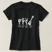 Nothing Beats Ukulele Uke Acoustic Instrument Gift Tシャツ (デザイン正面)