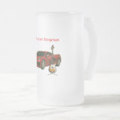 Nothing but Stingrays フロストグラスビールジョッキ (正面右)