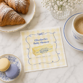 Nothing Butter Than a Baby シャワー スタンダードランチョンナプキン