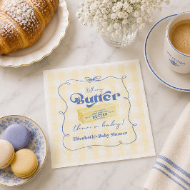 Nothing Butter Than a Baby ショワー スタンダードカクテルナプキン