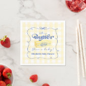 Nothing Butter Than a Baby ショワー スタンダードカクテルナプキン (インサイチュ)