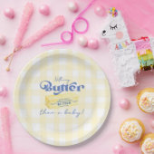 Nothing Butter Than a Baby ショワー ペーパープレート (パーティー)