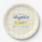 Nothing Butter Than a Baby ショワー ペーパープレート (正面)