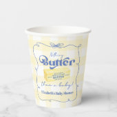 Nothing Butter Than a Baby ショワー 紙コップ (正面)