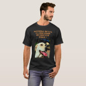 Nothing Canビートラブラドール取得スマイル Tシャツ (正面フル)