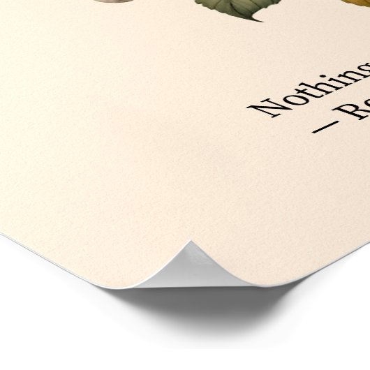 Nothing can separate us from God's love wall art ポスター (角)