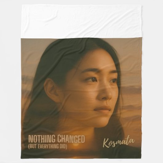 Nothing Changed - Fleecedecke フリースブランケット (正面)