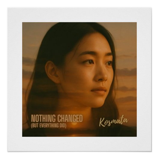 Nothing Changed - Poster ポスター (正面)