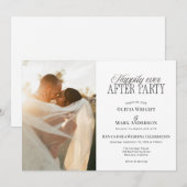 Nothing Fancy Just Love Wedding Invitation 招待状 (正面/裏面)