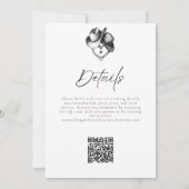 Nothing Fancy Just Love Western Hat Rustic Wedding 招待状 (裏面)