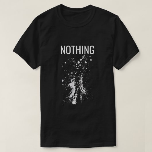 Nothing Happens Tシャツ (デザイン正面)
