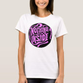 nothing inside tシャツ (正面)