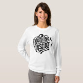 nothing inside tシャツ (正面フル)