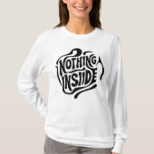 nothing inside tシャツ (正面)