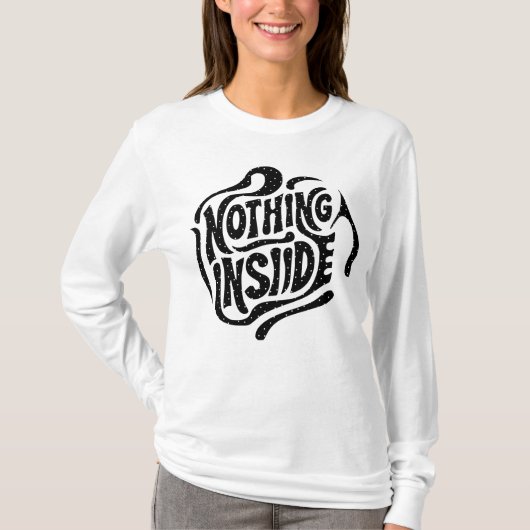 nothing inside tシャツ (正面)