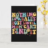 Nothing Is Really Lost Until Mom Can't Find It Quo カード (黄色い花)