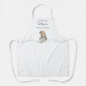 Nothing Like格言料理 パーソナライズされた エプロン (正面)