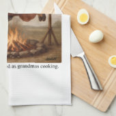Nothing smells as good as grandmas cooking. キッチンタオル (四つ折り)