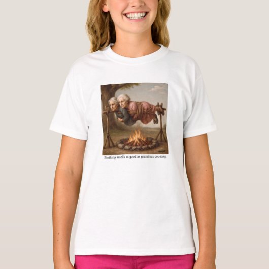 Nothing smells as good as grandmas cooking. tシャツ (正面)