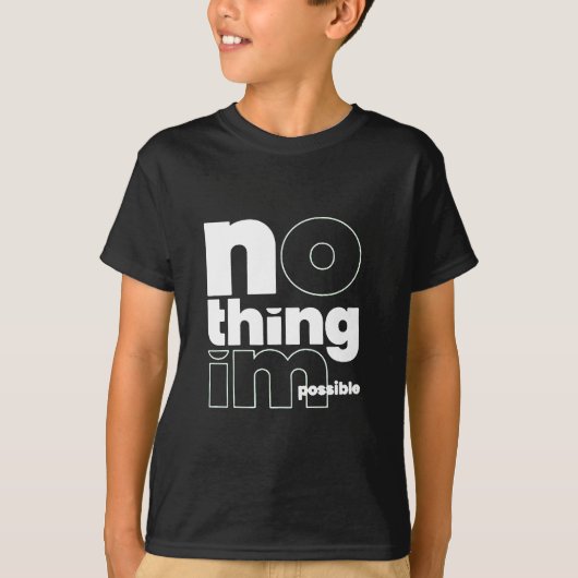 nothing tシャツ (正面)