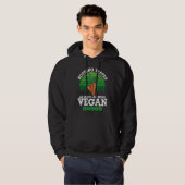 Nothing Tastes As Good As Being Vegan Feels Vegani パーカ (正面フル)