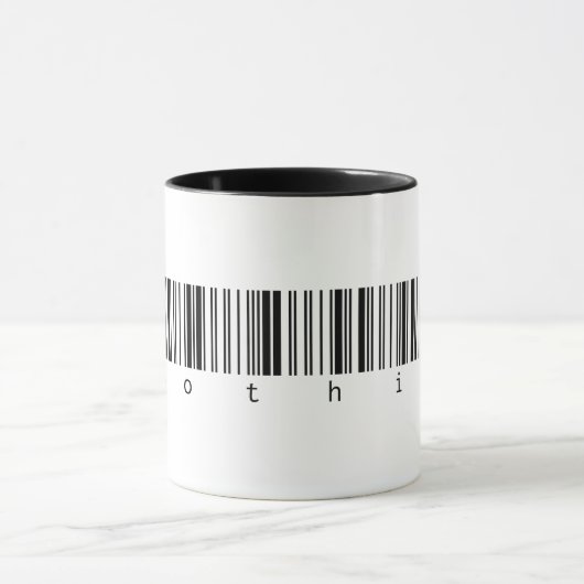 #nothing w マグカップ (中央)