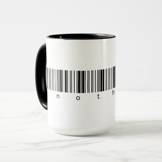 #nothing w mug マグカップ (正面左)