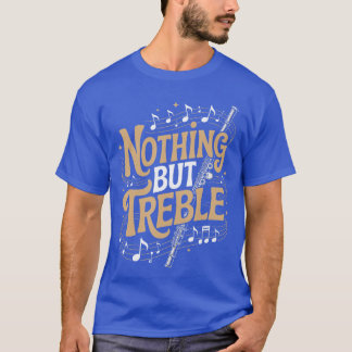 Nothingreble マーチングバンド ミュージシャン フルート奏者 フルート tシャツ