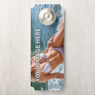NOTICE! 🚪 Custom Door Hanger – Add Your Design ドアノブサイン