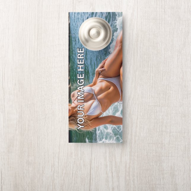 NOTICE! 🚪 Custom Door Hanger – Add Your Design ドアノブサイン (ノブ)