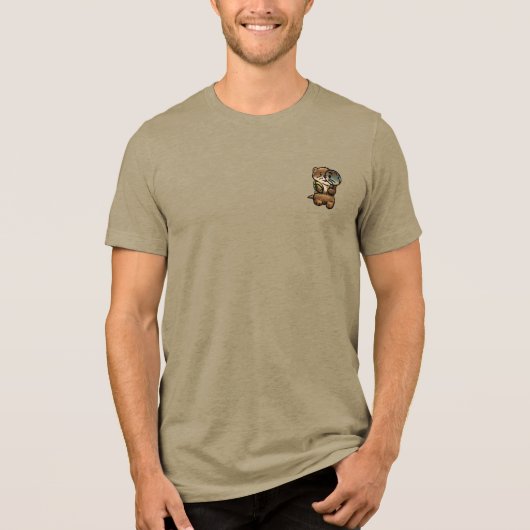Notice Otis ポケットロゴ トライブレンドTシャツ (正面)