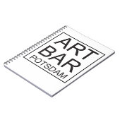 Notizblock ART & Bar by ART & Commerz Potsdam ノートブック (左側)