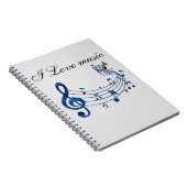 Notizbuch für alle Musikliebhaber! ノートブック (右側)