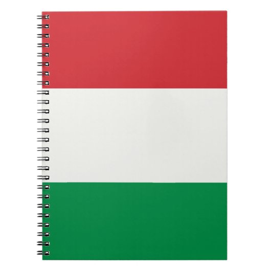 Notizbuch Italien Fahne ノートブック (正面)
