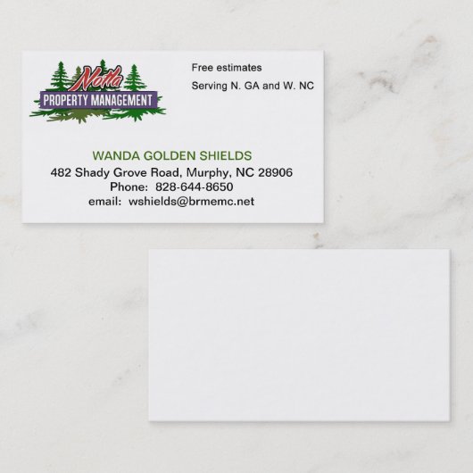 Notla 名刺 (正面/裏面)