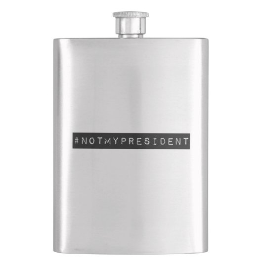 #notmypresident フラスク (正面)
