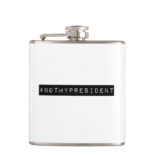 #notmypresident フラスク (正面)
