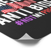 #notmypresident ポスター (角)