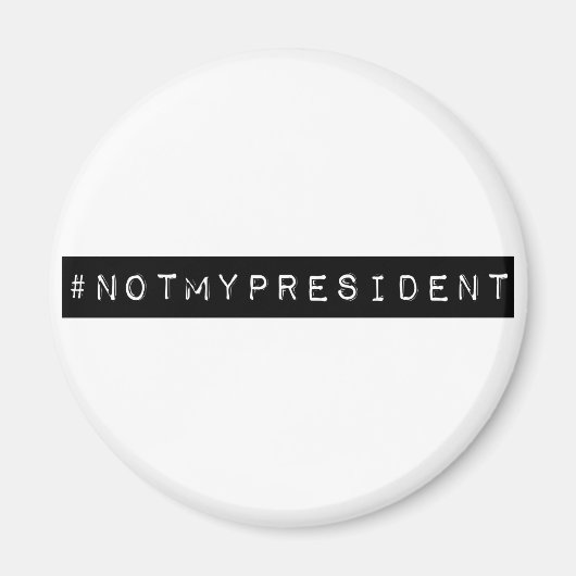#notmypresident マグネット (正面)