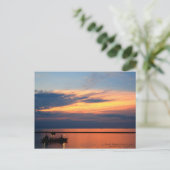 Noto Wajima Port Sunset:Postcard ポストカード (スタンド正面)