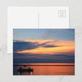 Noto Wajima Port Sunset:Postcard ポストカード (正面/裏面)