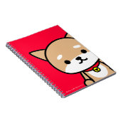 Notobook_Puppy_Red ノートブック (右側)