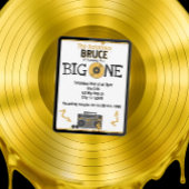 Notorious Big One Hip Hop 1st Birthday 招待状